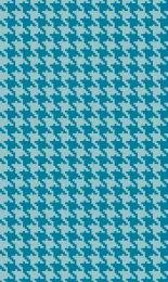 Classic Houndstooth - Azure Tonal Small