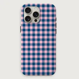 Gingham - Navy Contrast Rev