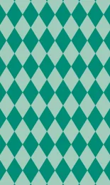 Classic Harlequin - Jade Tonal Small