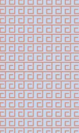 Classic Greek Key - Apricot Contrast Small