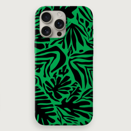 Leafy Solids - Green Black