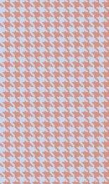 Classic Houndstooth - Apricot Contrast Small