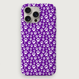 Little Paws - Purple White