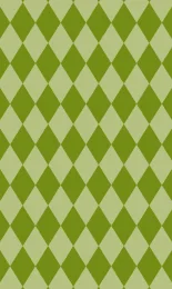 Classic Harlequin - Lime Tonal Small