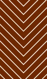 Chevron Fine - Chocolate Cream Rev