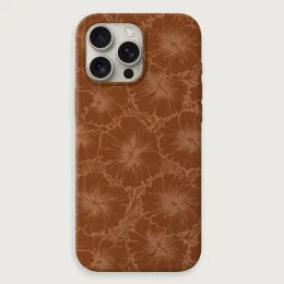 Tropical Floral 4 - Brown