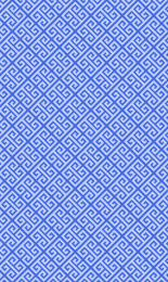 Greek Key - Blue Light