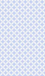 Marrakesh - White On Light Blue