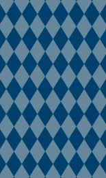 Classic Harlequin - Navy Tonal Small