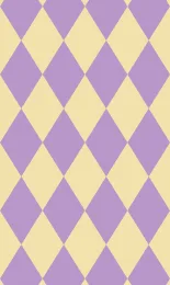 Classic Harlequin - Lilac Contrast