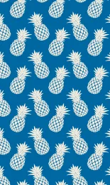 Classic Pineapple - Cobalt Cream
