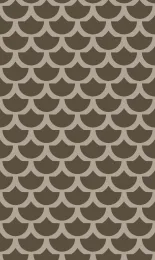 Classic Scallop - Stone Tonal Rev