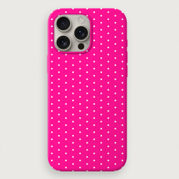 Polka Dots Small - Pink White