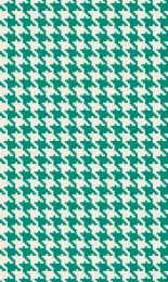 Classic Houndstooth - Jade Cream Small
