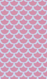 Classic Scallop - Blush Contrast Rev