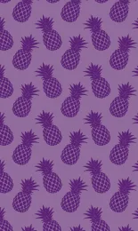 Classic Pineapple - Plum Tonal Rev